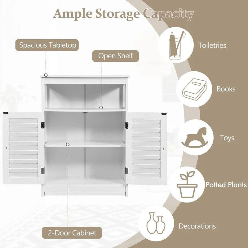 Meuble de rangement de salle de bain - 12P x 23.5L x 31.5H