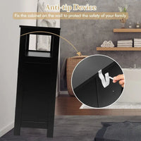 Meuble de rangement de salle de bain - 12P x 23.5L x 31.5H