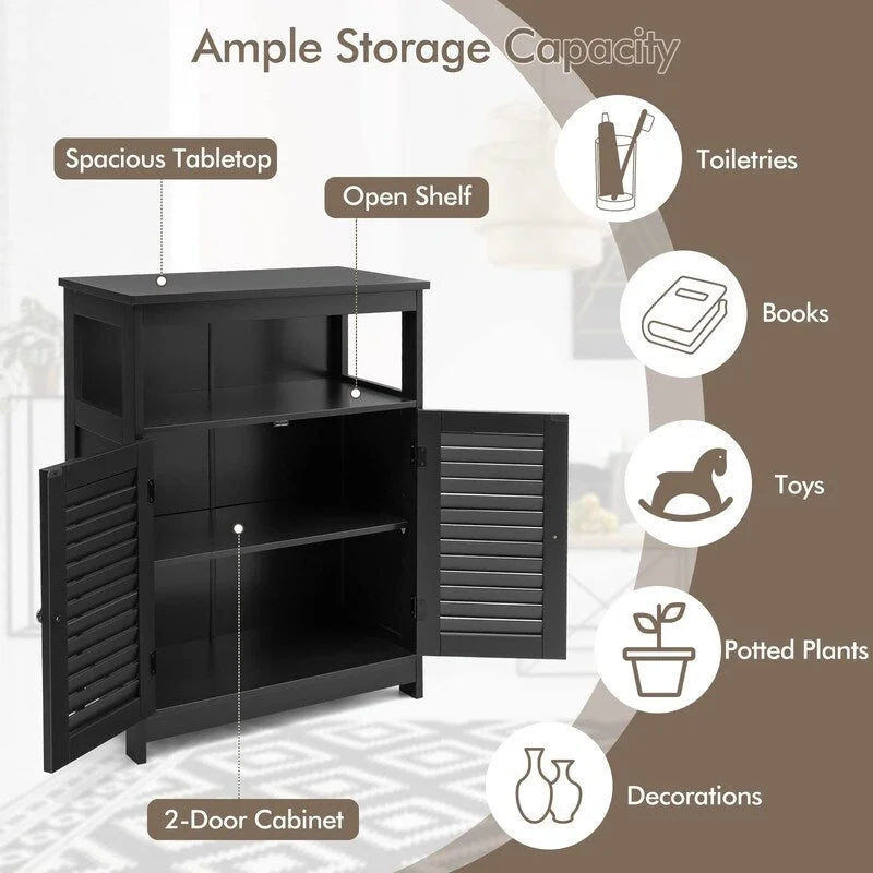 Meuble de rangement de salle de bain - 12P x 23.5L x 31.5H