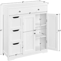 Meuble de salle de bain sur pied