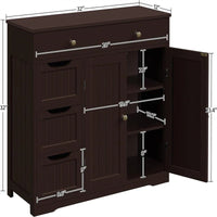 Meuble de salle de bain sur pied