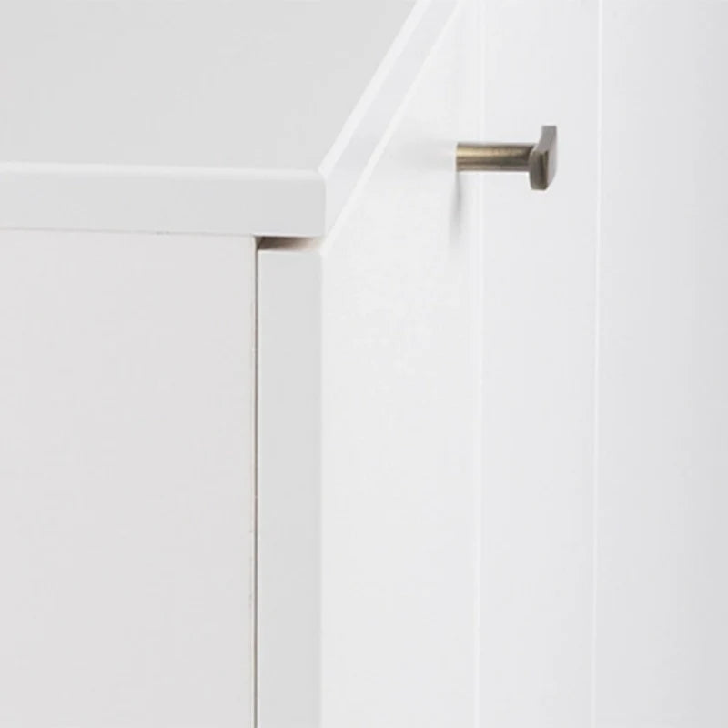 Buffet 4 portes Prepac Milo de style moderne du milieu du siècle - 64 L x 32 H x 16 P