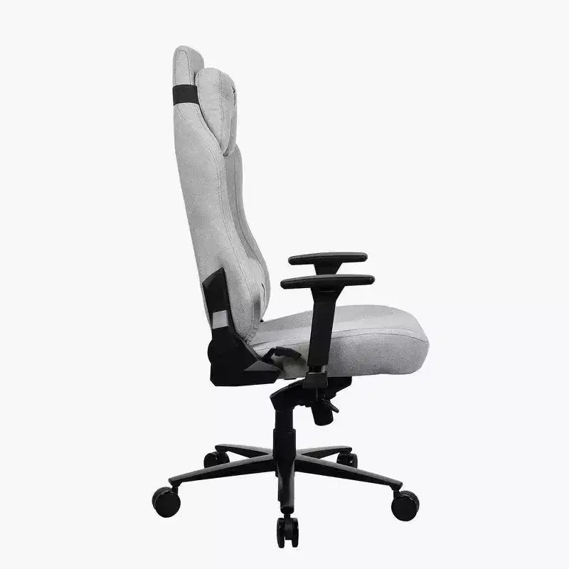 Chaise de bureau et de jeu Arozzi Vernazza en tissu doux avec oreillers de soutien lombaire et cervical souples