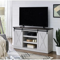 Console multimédia TV en bois, meuble multimédia