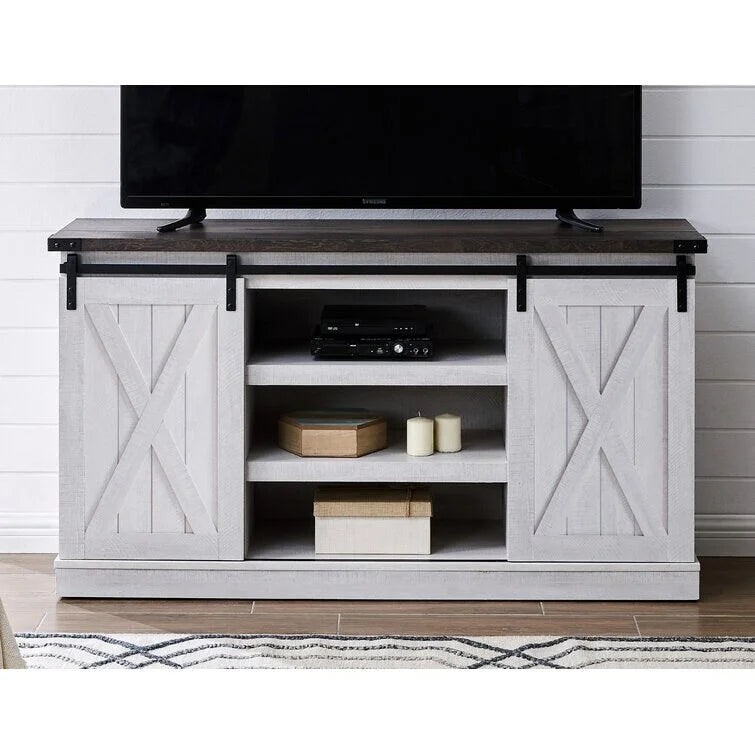 Console multimédia TV en bois, meuble multimédia