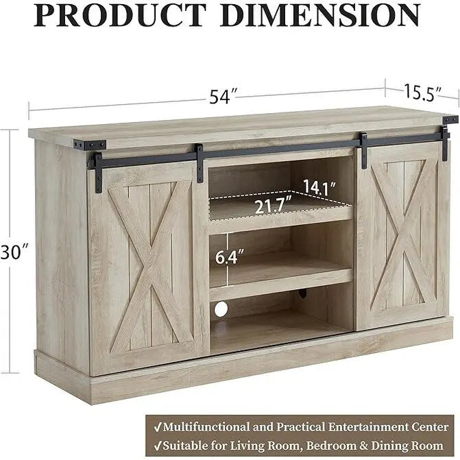 Console multimédia TV en bois, meuble multimédia