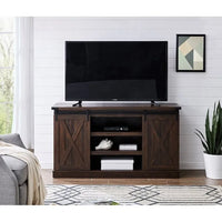 Console multimédia TV en bois, meuble multimédia