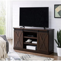 Console multimédia TV en bois, meuble multimédia