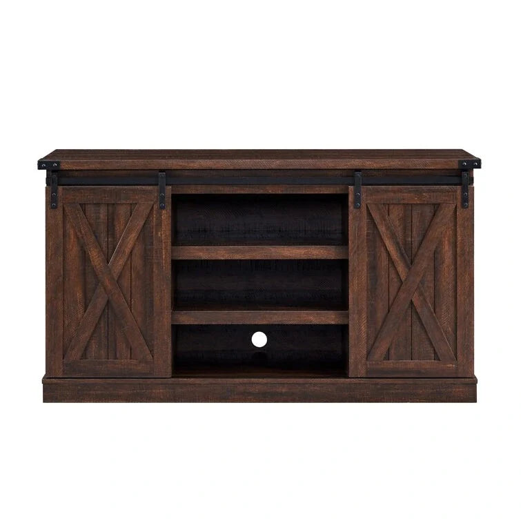 Meuble TV de console multimédia en bois Meuble de divertissement