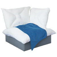 Canapé Sectionnel en Forme de U pour Salon, Canapé Sectionnel Convertible en Velours avec Poufs