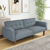 Canapé-lit futon en mousse à mémoire de forme convertible pour salon - 68.11*30.11*28.74