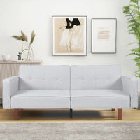 Canapé-lit futon en mousse à mémoire de forme convertible pour salon - 68.11*30.11*28.74