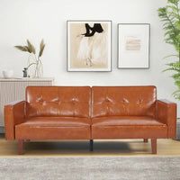 Canapé-lit futon en mousse à mémoire de forme convertible pour salon - 68.11*30.11*28.74