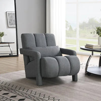 Fauteuil d'appoint moderne rembourré 28H avec coussin