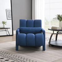 Fauteuil d'appoint moderne rembourré 28H avec coussin
