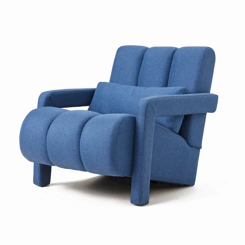 Fauteuil d'appoint moderne rembourré 28H avec oreiller