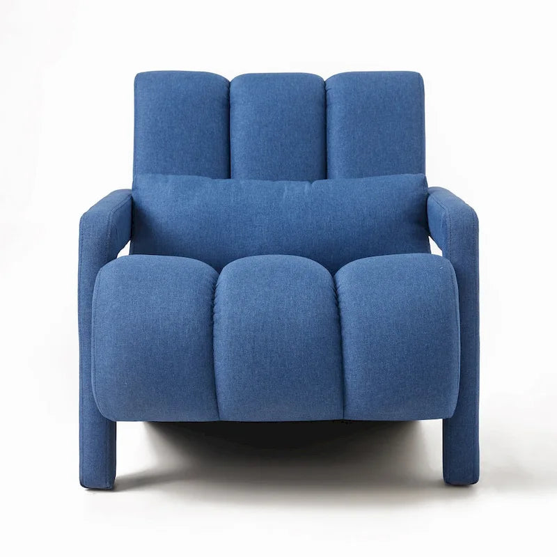 Fauteuil d'appoint moderne rembourré 28H avec coussin