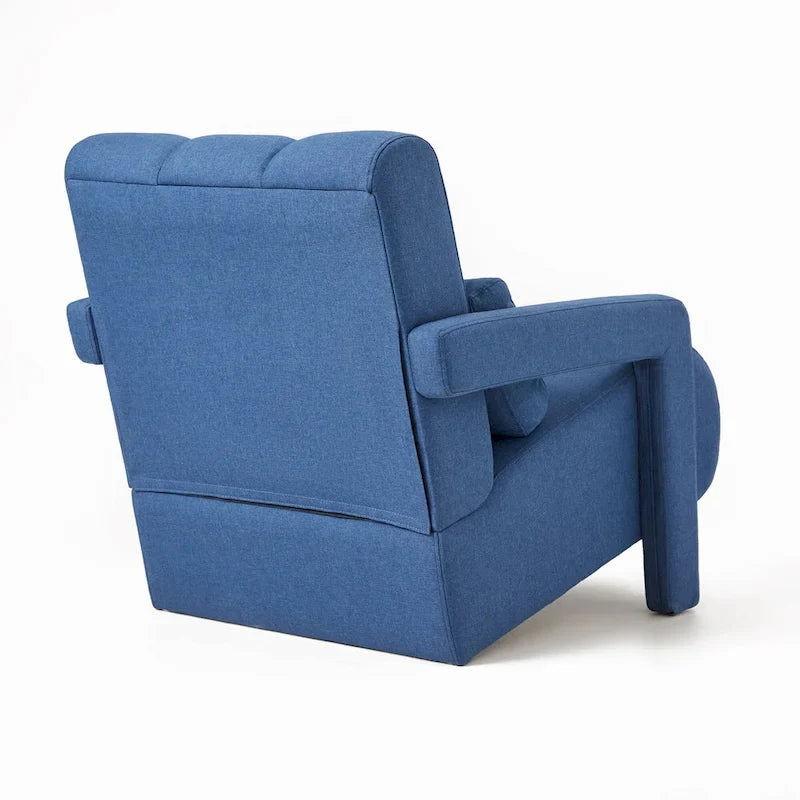 Fauteuil d'appoint moderne rembourré 28H avec coussin