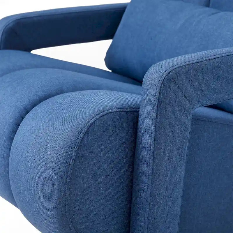 Fauteuil d'appoint moderne rembourré 28H avec coussin