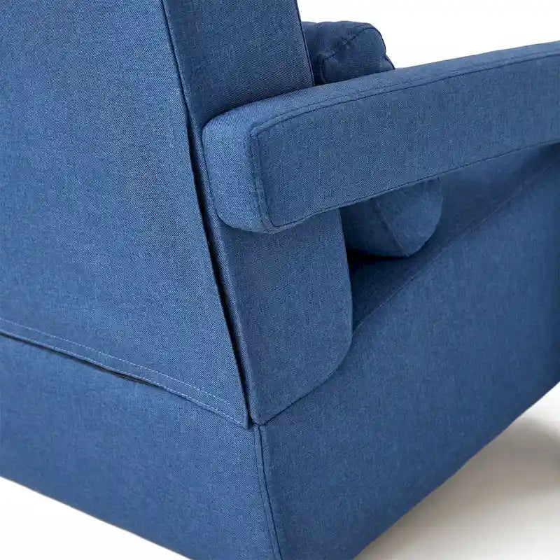 Fauteuil d'appoint moderne rembourré 28H avec coussin