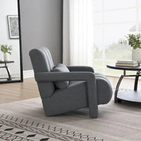 Fauteuil d'appoint moderne rembourré 28H avec coussin