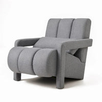 Fauteuil d'appoint moderne rembourré 28H avec coussin