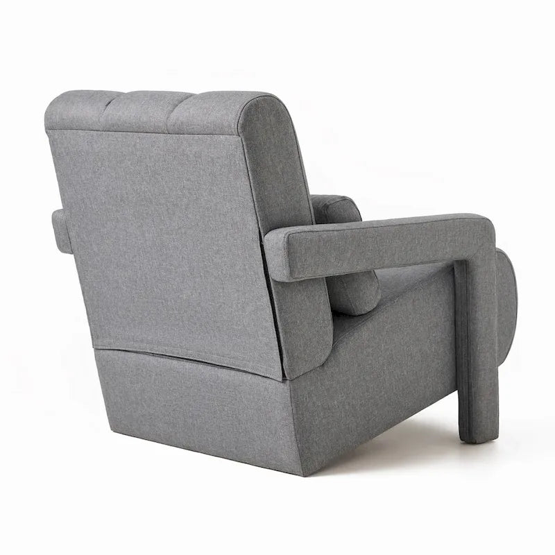 Fauteuil d'appoint moderne rembourré 28H avec oreiller