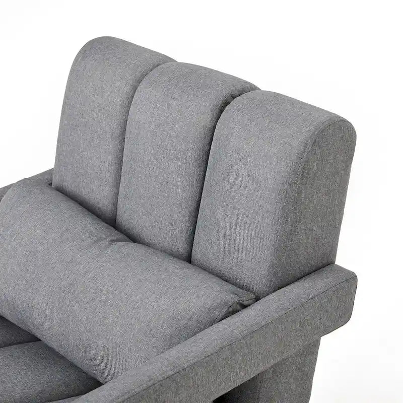 Fauteuil d'appoint moderne rembourré 28H avec coussin