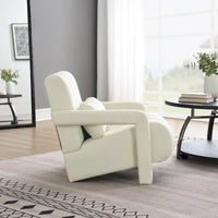 Fauteuil d'appoint moderne rembourré 28H avec coussin