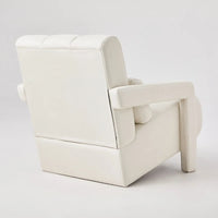 Fauteuil d'appoint moderne rembourré 28H avec coussin