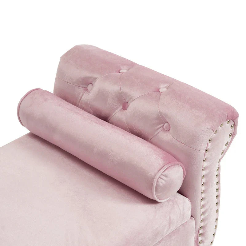 Banc coffre de rangement multifonction traditionnel en velours Xanthia avec coussin par Christopher Knight Home