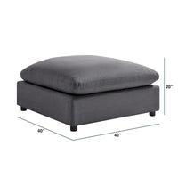 Pouf carré Cambrai 40 po par Greyson Living