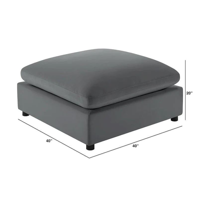 Pouf carré Cambrai 40 po par Greyson Living