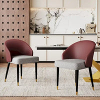 Ensemble de salle à manger 9 pièces avec table à manger rectangulaire extensible en pierre frittée de 240 cm et 8 chaises en similicuir