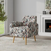 Fauteuil d'appoint petit espace Mindy Mid-Century Modern