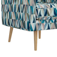Fauteuil d'appoint petit espace Mindy Mid-Century Modern