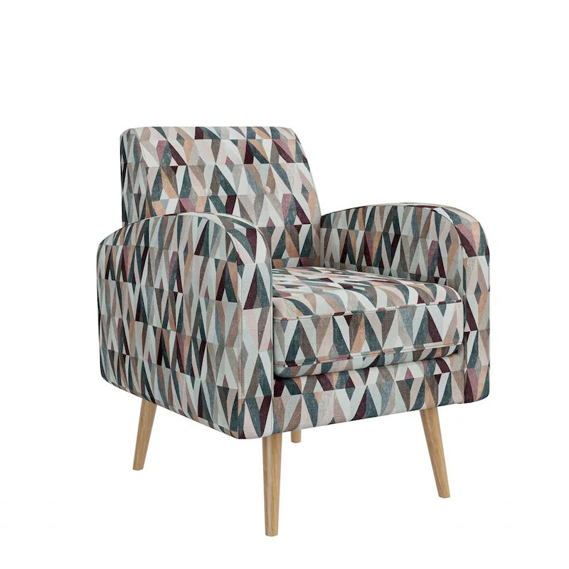 Fauteuil d'appoint petit espace Mindy Mid-Century Modern