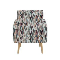 Fauteuil d'appoint petit espace Mindy Mid-Century Modern