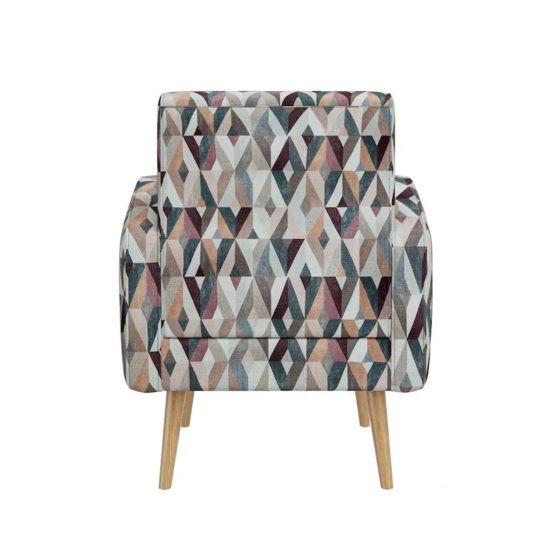 Fauteuil d'appoint petit espace Mindy Mid-Century Modern