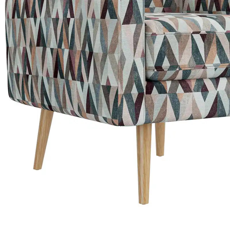 Fauteuil d'appoint petit espace Mindy Mid-Century Modern
