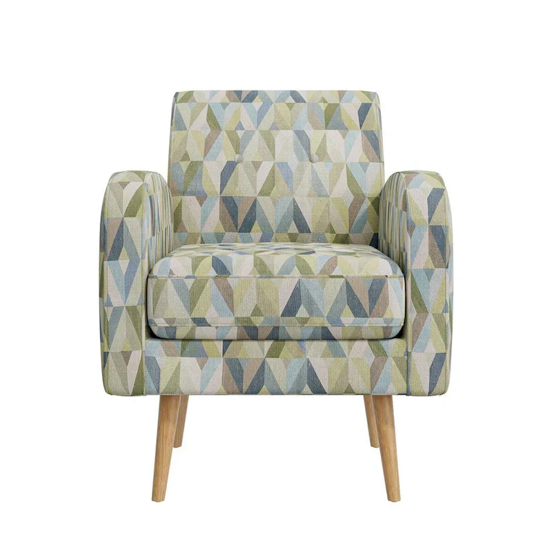 Fauteuil d'appoint petit espace Mindy Mid-Century Modern