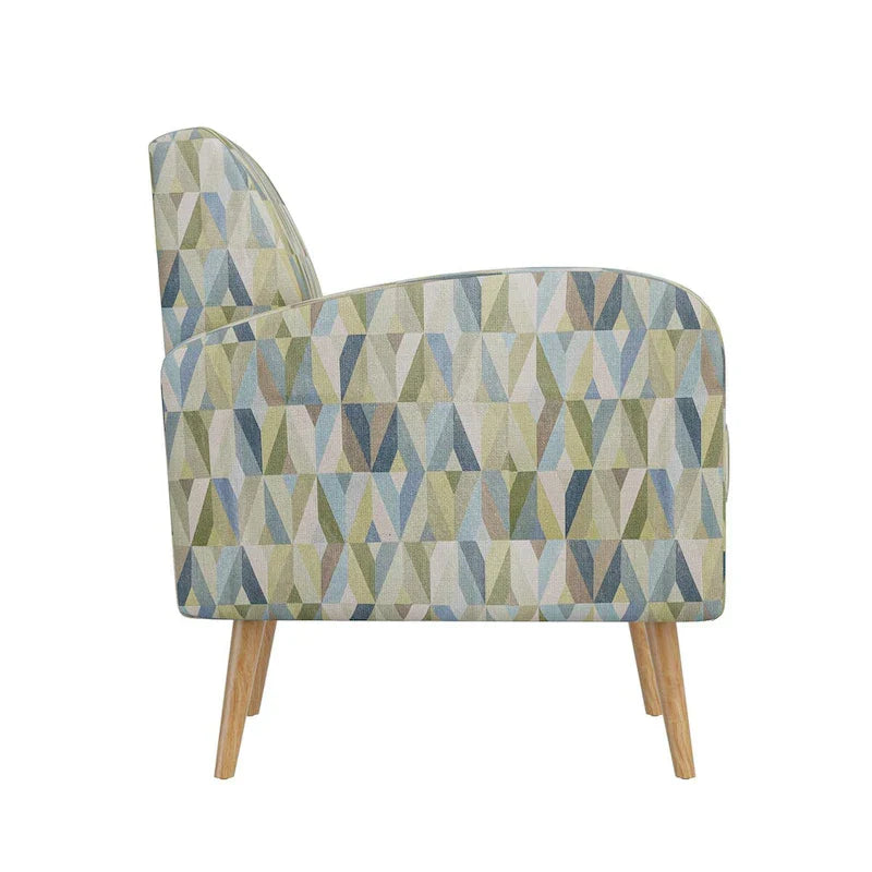 Fauteuil d'appoint petit espace Mindy Mid-Century Modern