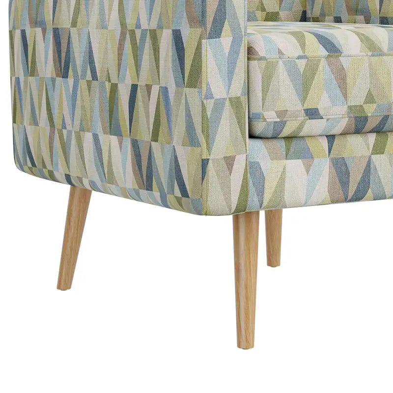 Fauteuil d'appoint petit espace Mindy Mid-Century Modern