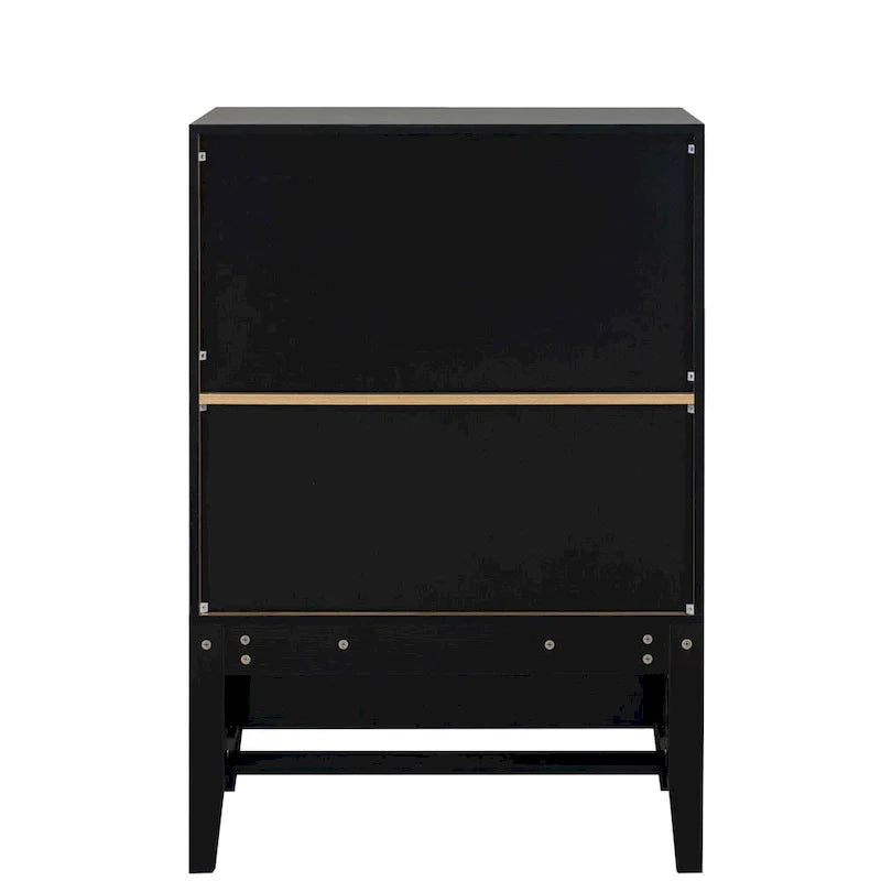 Meuble de buffet avec porte-bouteilles et porte-verres pour couloirs et salons