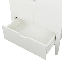 Meuble de buffet avec porte-bouteilles et porte-verres pour couloirs et salons