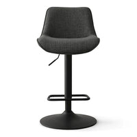 Tabouret de bar pivotant réglable en hauteur à base de 18 po plus large, lot de 2