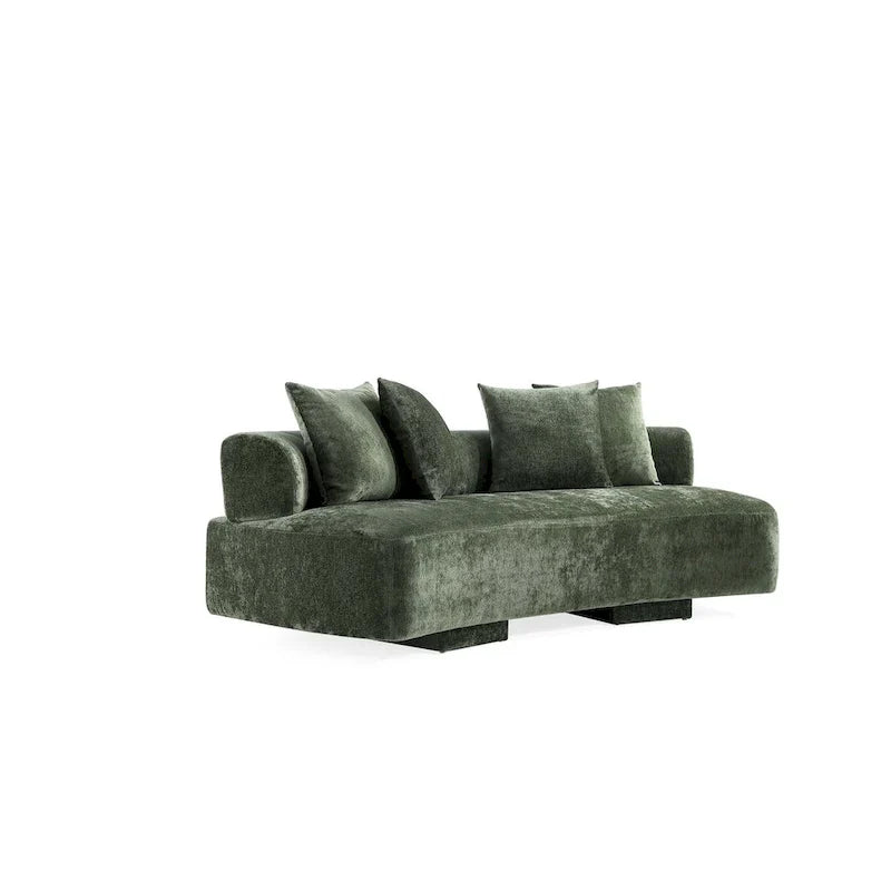 Ensemble Canapé Moderne 2 Pièces Manhattan Comfort Verandah en Chenille Multi