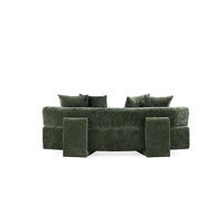 Ensemble Canapé Moderne 2 Pièces Manhattan Comfort Verandah en Chenille Multi