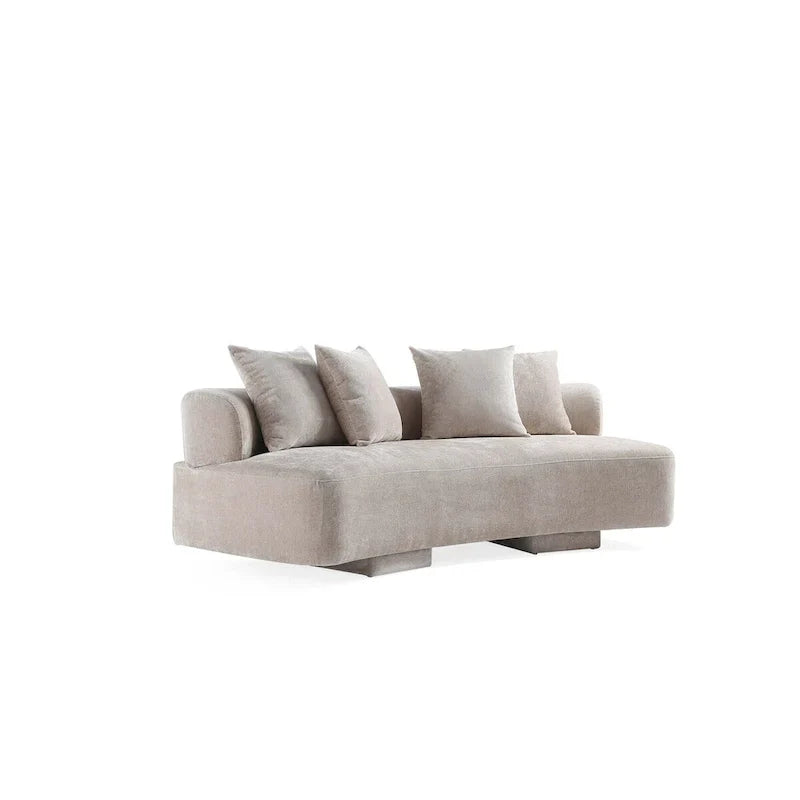 Ensemble Canapé Moderne 2 Pièces Manhattan Comfort Verandah en Chenille Multi