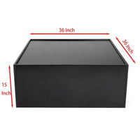 Étagère à livres et table basse multifonctionnelles à 4 niveaux blanches, étagère à livres créative, étagères de rangement minimalistes